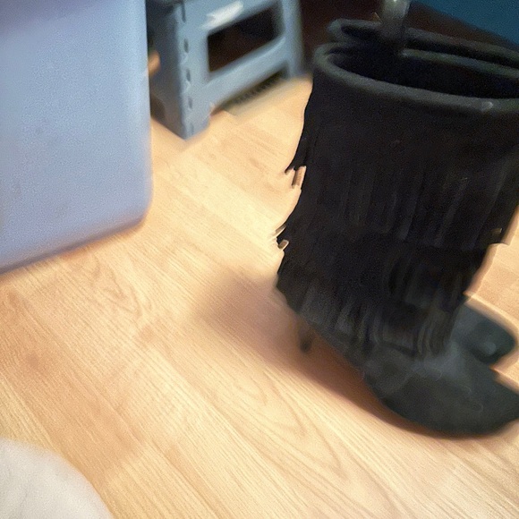 Fringed short boots - Picture 6 of 6
